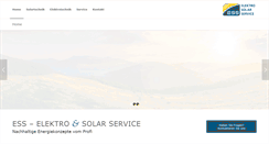Desktop Screenshot of ess-solar.de